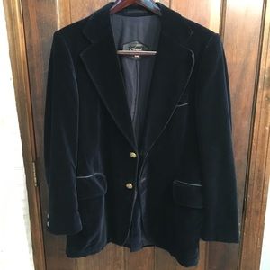 Blue Velvet Cortefiel Jacket